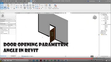 Door Opening Parametric Angle in Revit