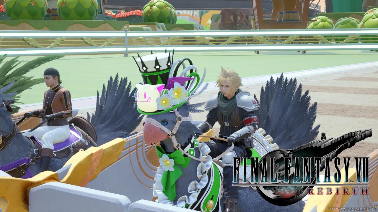 FINAL FANTASY VII REBIRTH Chocobo Racing - Maiden Race - The Cactuar ...