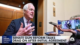 Senator John Cornyn says he's done talking on gun safety