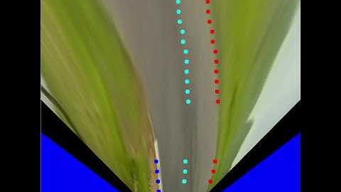 Lane Tracking - initial test