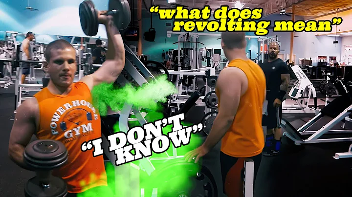 Jason Genova and JT at World Gym - What does "revo...