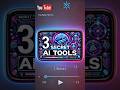 🤯These insane AI-tools will 10x your workflow & creativity.Try them out now! 🚀💻🔗 #cursorai #vercel