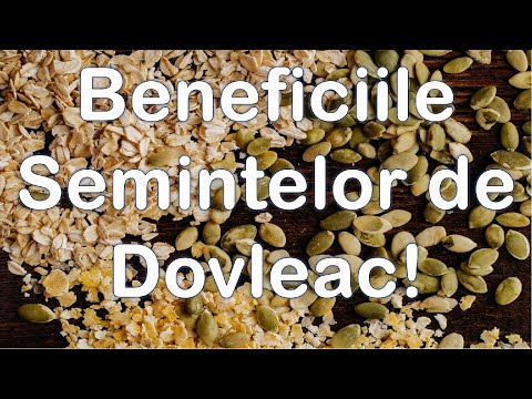 Video: Semințe De Dovleac - Beneficii și Daune, Tratament Cu Semințe De Dovleac, Calorii