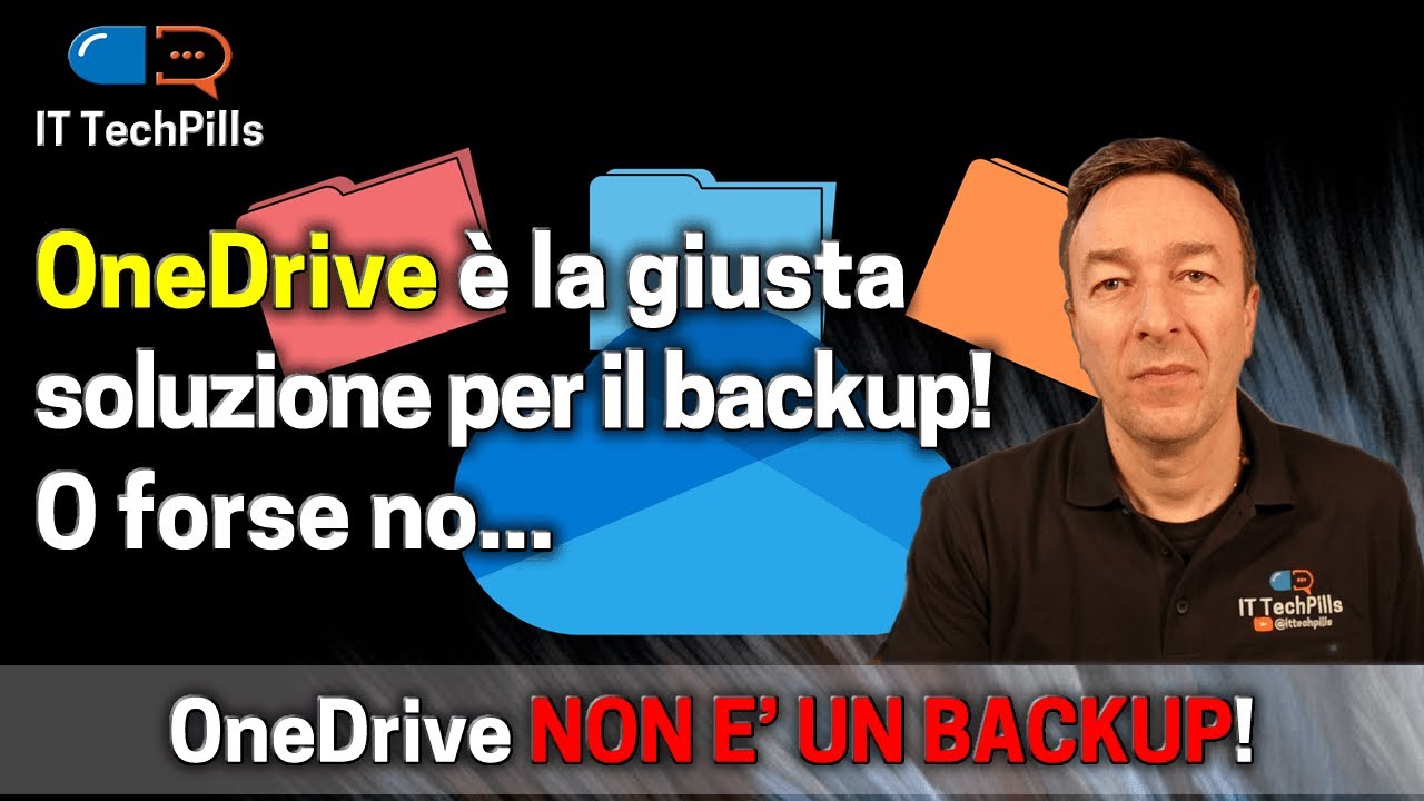 OneDrive non è un backup!