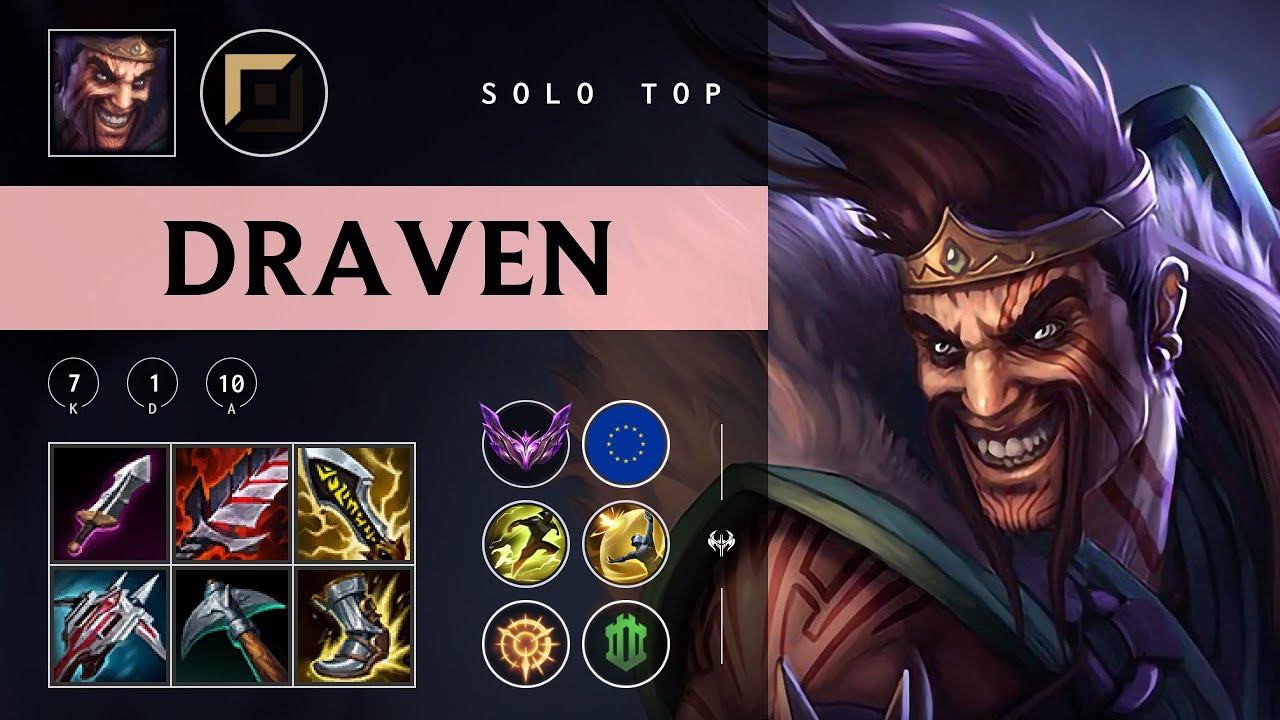 Draven Top vs Varus - EUW Master Patch 25.23