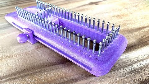 Knit Socks on a Sock Loom | The Crochet Crowd