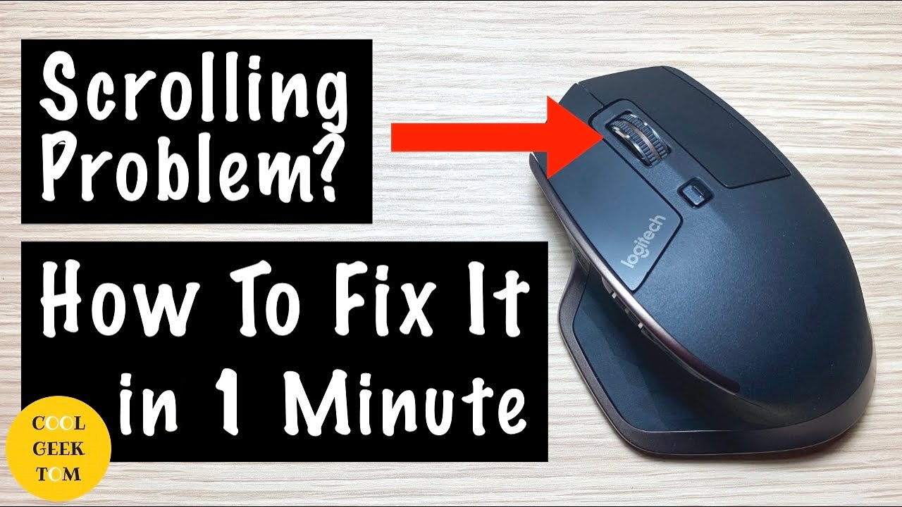 destillation Mængde af Tag telefonen How To Fix Logitech Mouse Scrolling Problem in 1 MINUTE! MacOS Mojave Bug -  YouTube