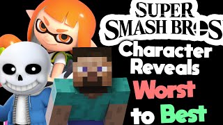 Ranking Every Character Reveal in Super Smash Bros  Ultimate