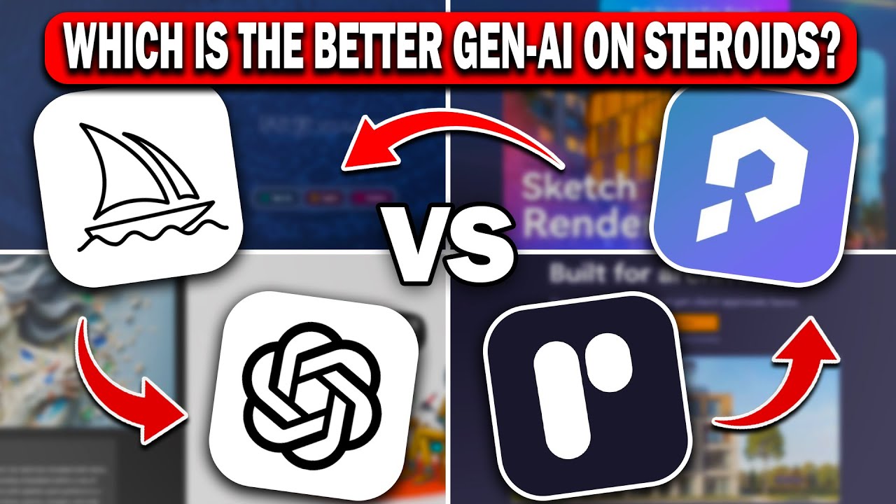 Midjourney vs PromeAI vs DALL-E vs Rendair — Which Is Better? Image Generation on STEROIDS!