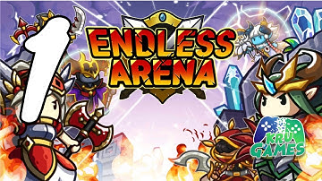 Endless Arena - Idle Strategy Battle Gameplay Walkthrough #1 (Android, IOS)