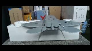 XFly-Model F-22 Raptor Twin 40mm RC EDF Jet unboxing