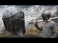 Make your own knight medieval helmet out of eva foam  with templates