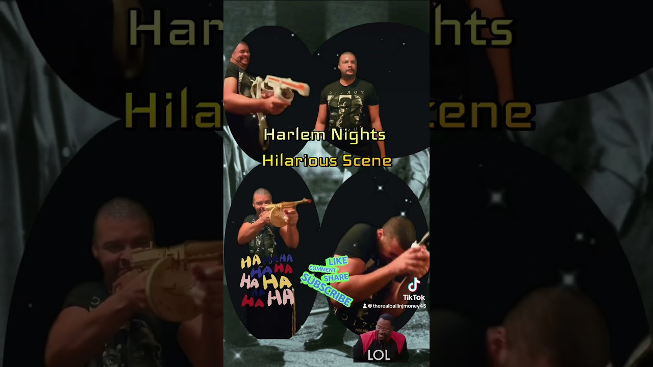 Сцена из фильма «Гарлемские ночи» под песню «Don't Shoot That Little No More» 🔫😂 (пародия)
