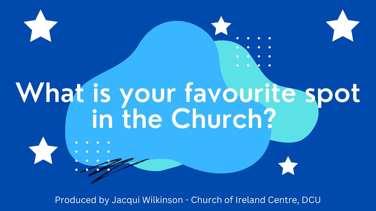 School children in Church of Ireland primary schools choose their favourite spot in church