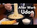 $4 Marugame Udon, Rice and Tempura | Salaryman Dinner