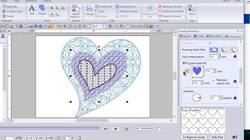 Explanation of Stitch Attributes - Heart - PE Design 11