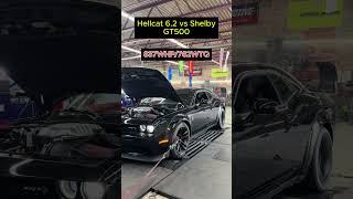 WHICH IS BETTER???#hellcat #6.2L #shelbygt500 #gt500 #ford #dodge #reels