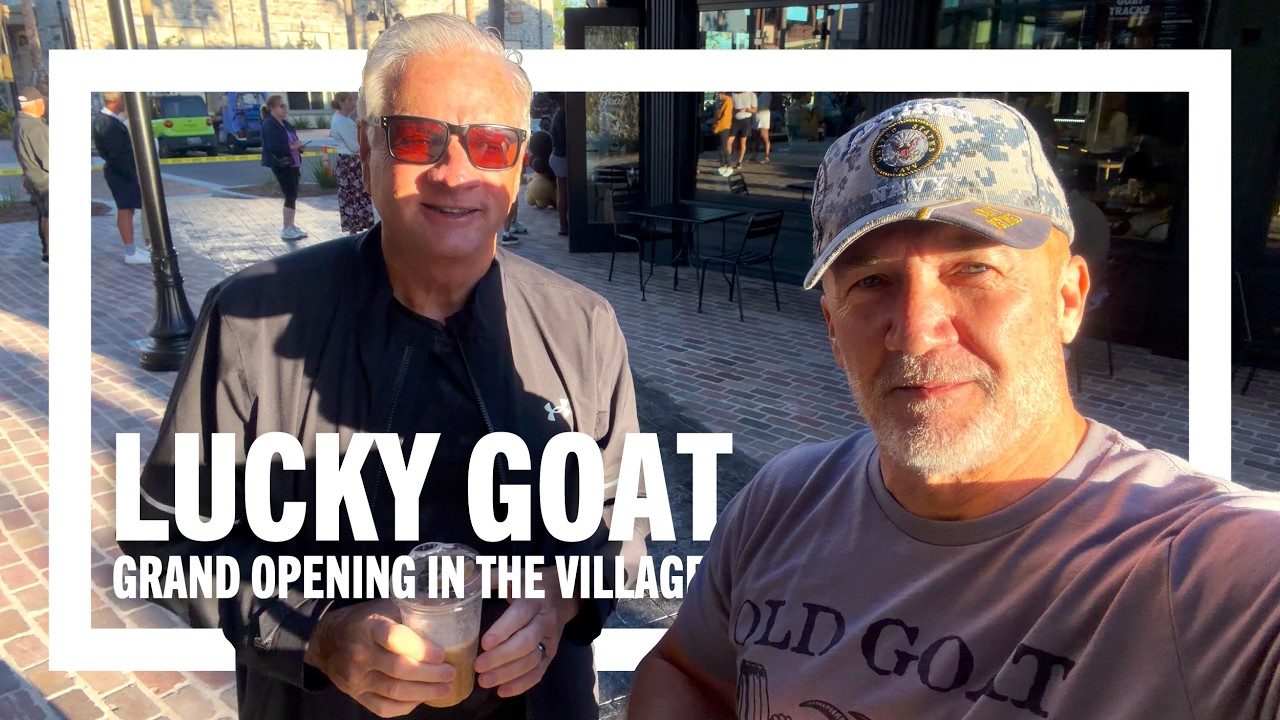 ☕️ Grand Opening! The Lucky Goat Coffee Company Eastport The Villages Florida #thevillages #coffee