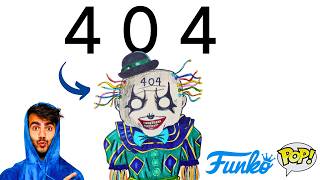 Como DIBUJAR al PAYASO 404 Funko Pop (Fede Vigevani) How to DRAW 404 CLOWN