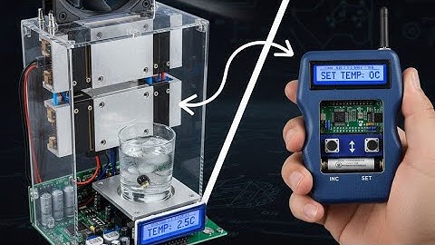 Smart arduino peltier cooler 