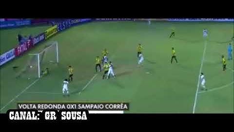 CAMPEONATO BRASILEIRO SERIE C 2017 VOLTA REDONDA-RJ 0 X 1 SAMPAIO CORRÊA-MA - JOGO DE IDA