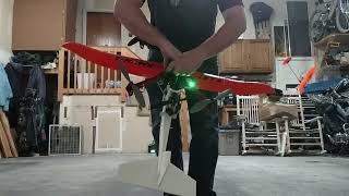 VTOL Hover test, no forward thrust, no Quadplane code engaged at this point