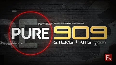 F9 PURE 909 - Stems & Kits Walkthrough - With James Wiltshire