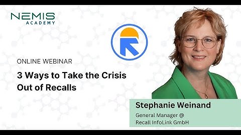 3 Ways to Take the Crisis Out of Recalls (free)