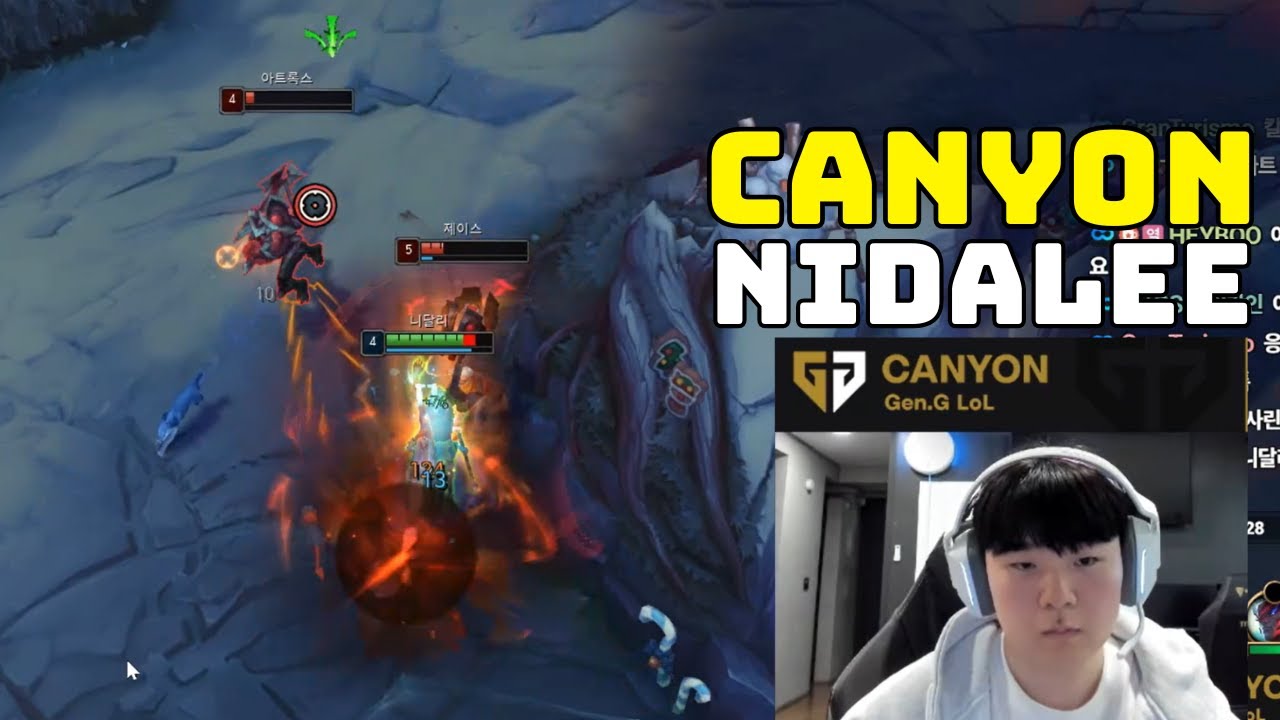 GENG Canyon Stream Nidalee 1V9 Korea Challenger