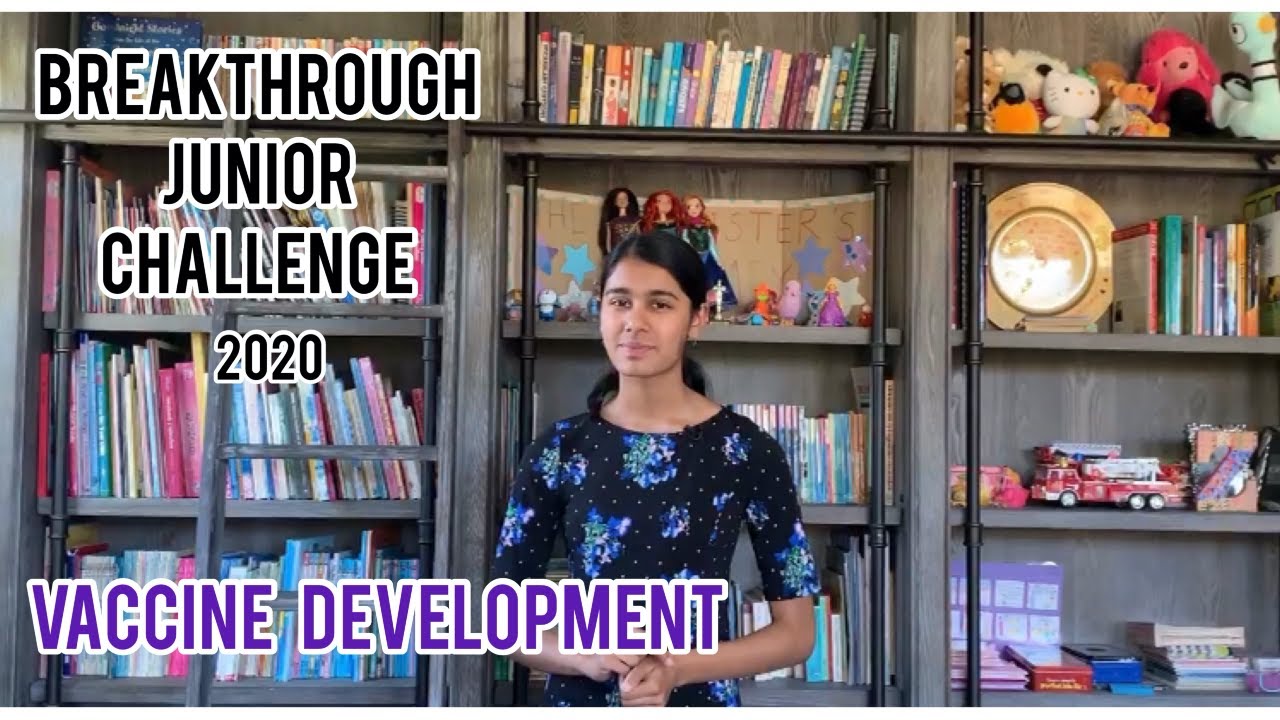 Breakthrough Junior Challenge | Vaccine Development - YouTube