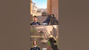 DONK VS S1MPLE #cs2 #csgo #cs2moments #counterstrike #csgomoments #donk #csgoclips #gaming #s1mple