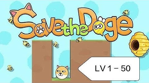 SAVE THE DOGE | ANSWER KEYS 3 STARS | LEVEL 1 - 50