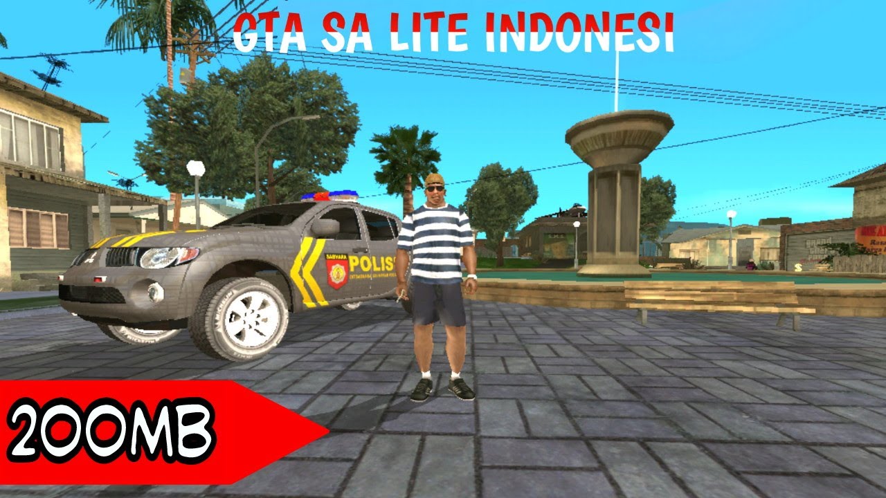 GTA SA LITE INDONESIA SIZE KECIL200MB ALL GPU YouTube