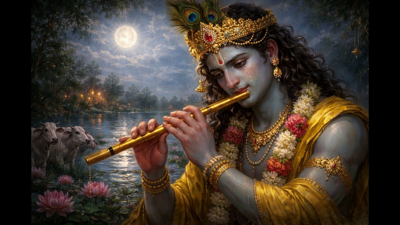 Sri Krishna Govind 🙏 Soulful Bhajan | Peaceful Morning Darshan | Krishna Devotional Song