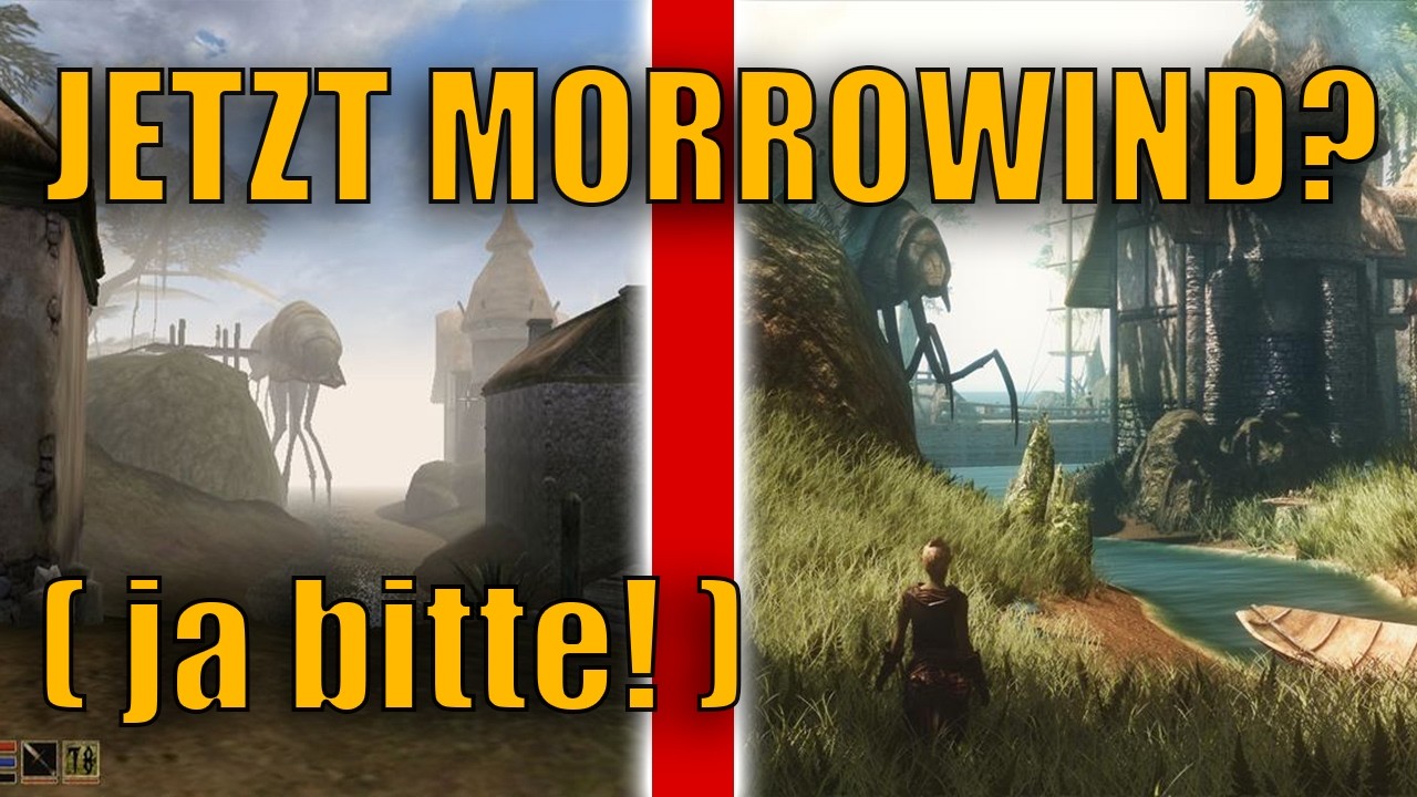 Nach OBLIVION: So müsste ein MORROWIND-REMAKE aussehen (und warum wir es brauchen)
