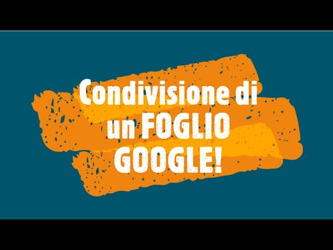 Video: Puoi condividere solo una scheda in Fogli Google?