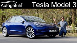 Tesla Model 3 FULL REVIEW Long Range model 2020  Autogefühl