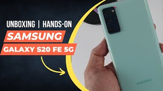 Samsung Galaxy S20 FE 5G Unboxing & First Impressions | Samsung Galaxy S20 FE 5G in 2023