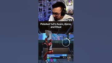 PeterBot 1v3s Ritual, Ajerss , And Acorn😲💀😮