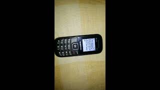 Samsung E1207t factory reset