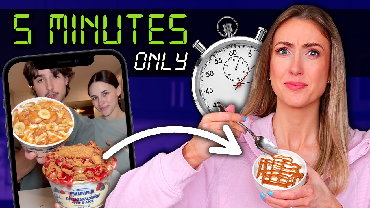 I Tested the MOST VIEWED 5 Minute Recipes on TikTok 😳 What's ACTUALLY Worth Making?