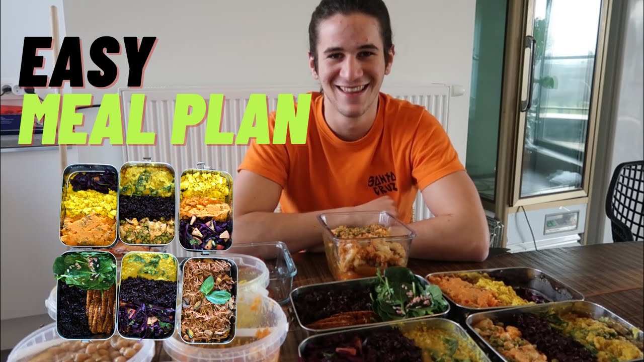 Full Week Vegan Meal Plan (FREE Grocery List And Recipes Included ...