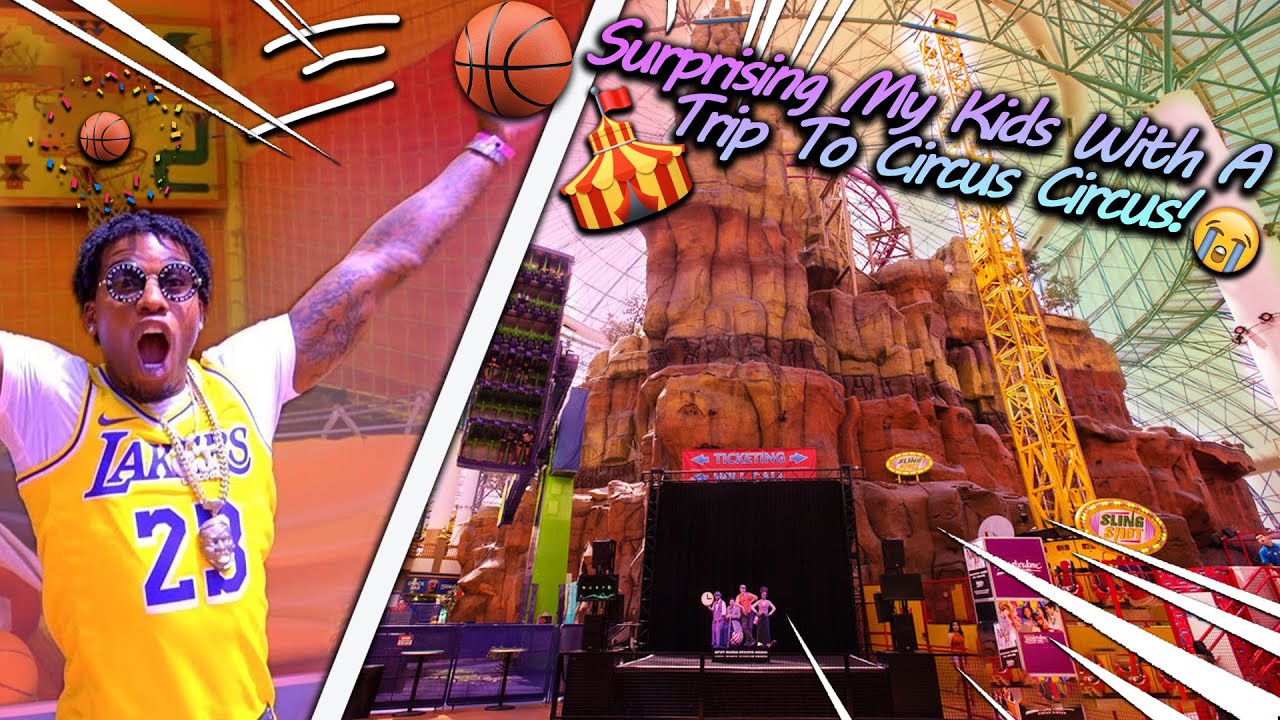 Surprising My Family With A Trip To Circus Circus!