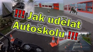 Jedenáctý MotoVlog CZ/SK 2018 - !!! Udělám řidičák na A !!! / Autoškola Panter / Honda CB650F /