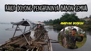 rakit doyong penghuninya badot semua || mancing jatiluhur terbaru