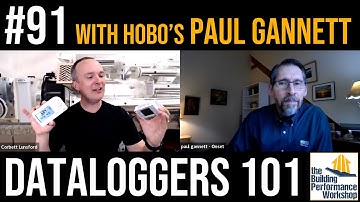 DATALOGGERS 101: Tracking Home Performance w/ HOBO