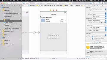 QuickChat 2.0 (WhatsApp like chat) iOS10 and Swift 3 : Recent User Interface design