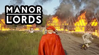 My WHOLE TOWN is DESTROYED - Manor Lords #4