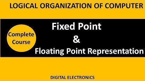 Fixed and Floating Point Numbers | Representation  of Floatint Point Numbers  in binary | BCA LOC