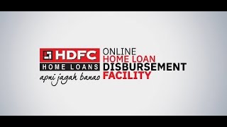 HDFC's Online Disbursement Request Facility screenshot 2